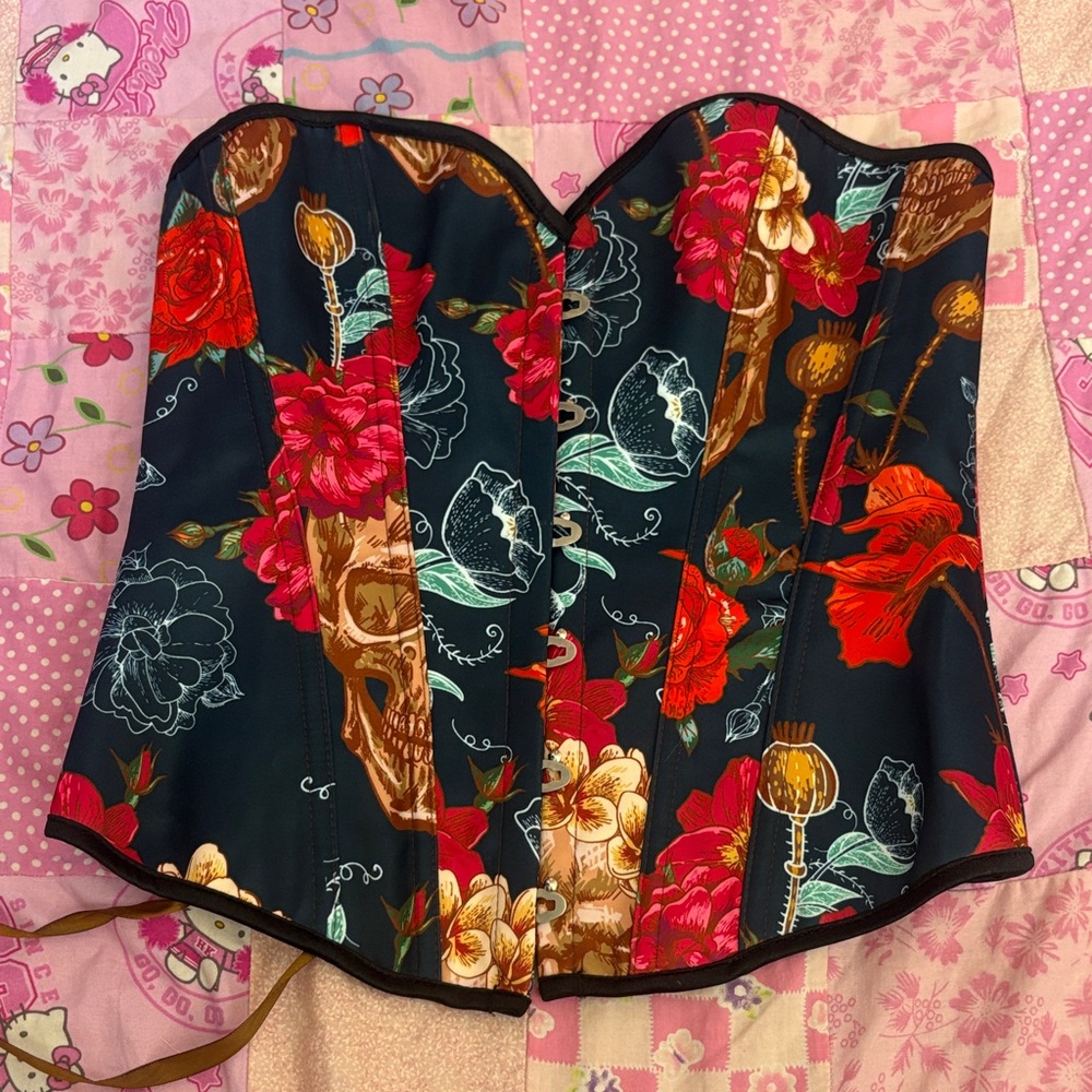 Floral Corset Top